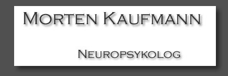 Neuropsykolog Morten Kaufmann, klinik i Aalborg, Viborg og København.